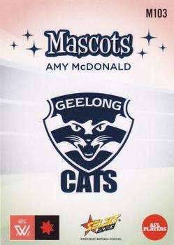 2023 Select AFL Footy Stars - Mascots #M103 Amy McDonald Back